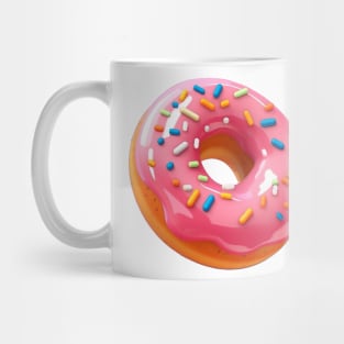 pink donut Mug